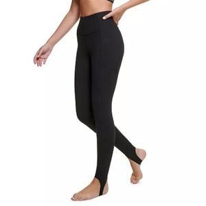 Calvin Klein Performance Super High Waist Full-Length Stirrup Leggings